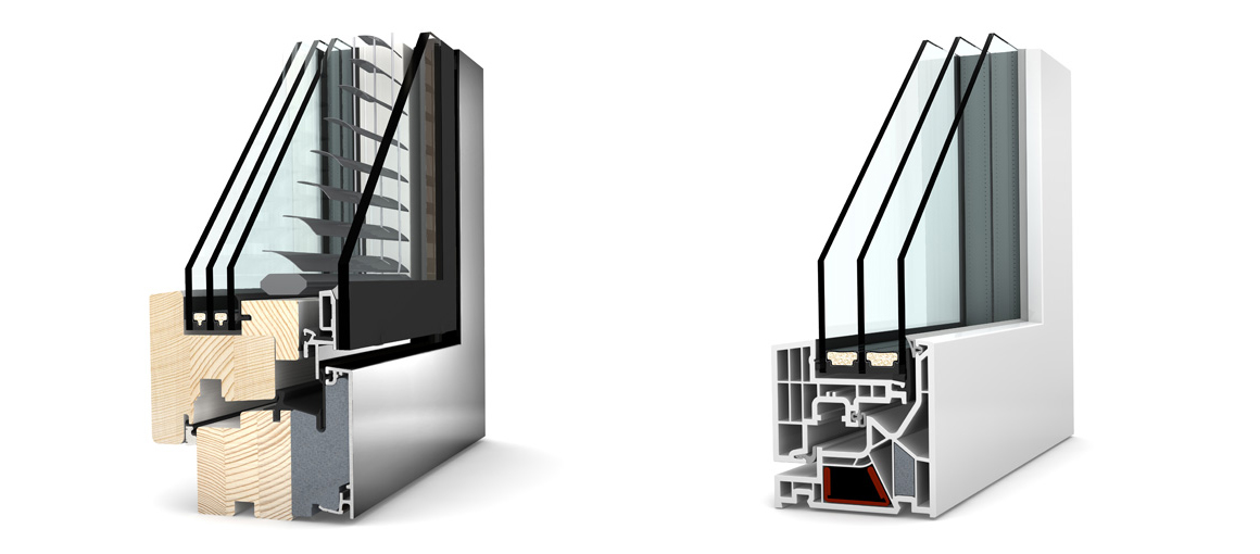 2. Proper window frames