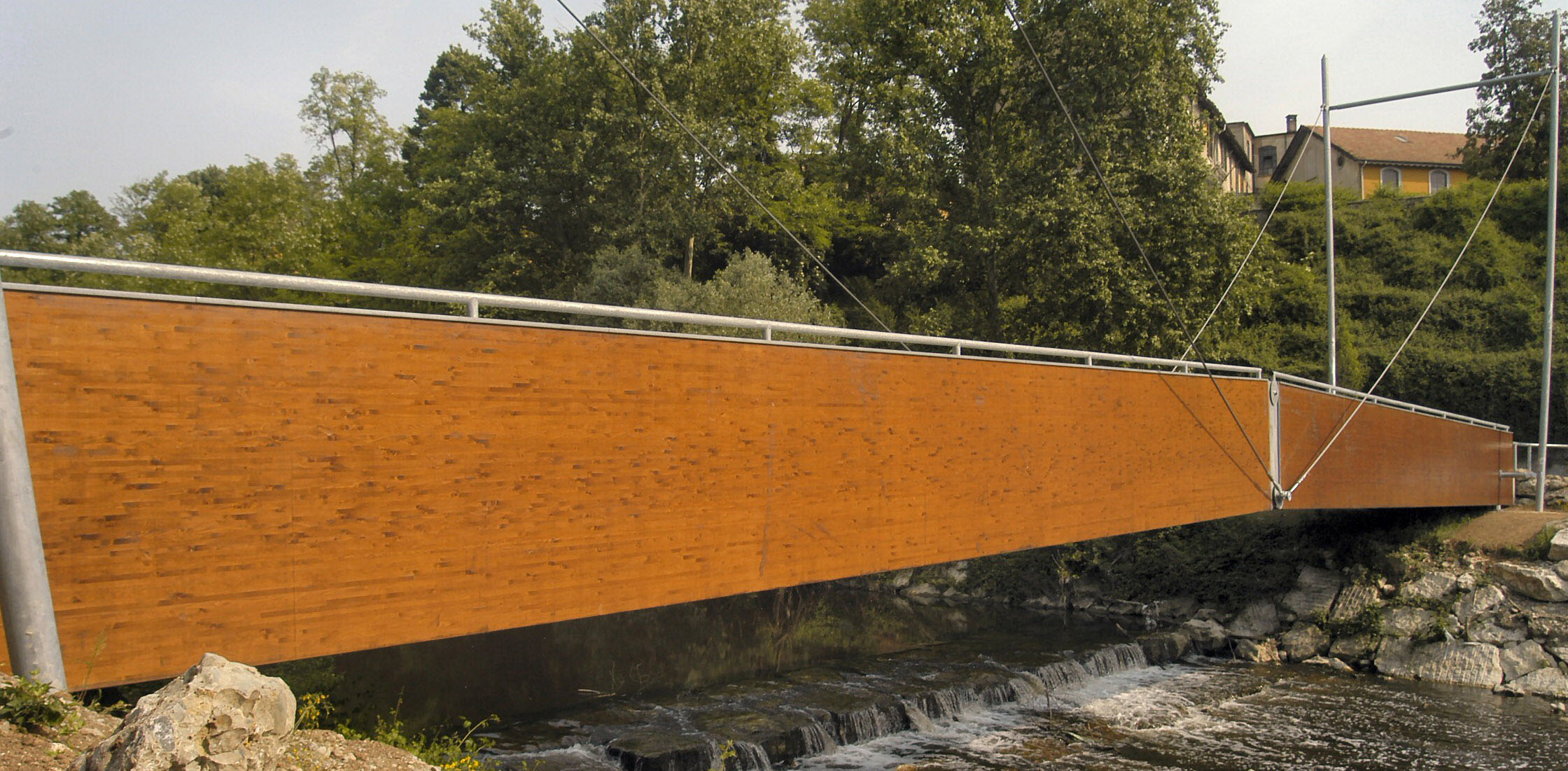 Ponte pedonale-ciclabile sul fiume Lambro - Sovico-Triuggio